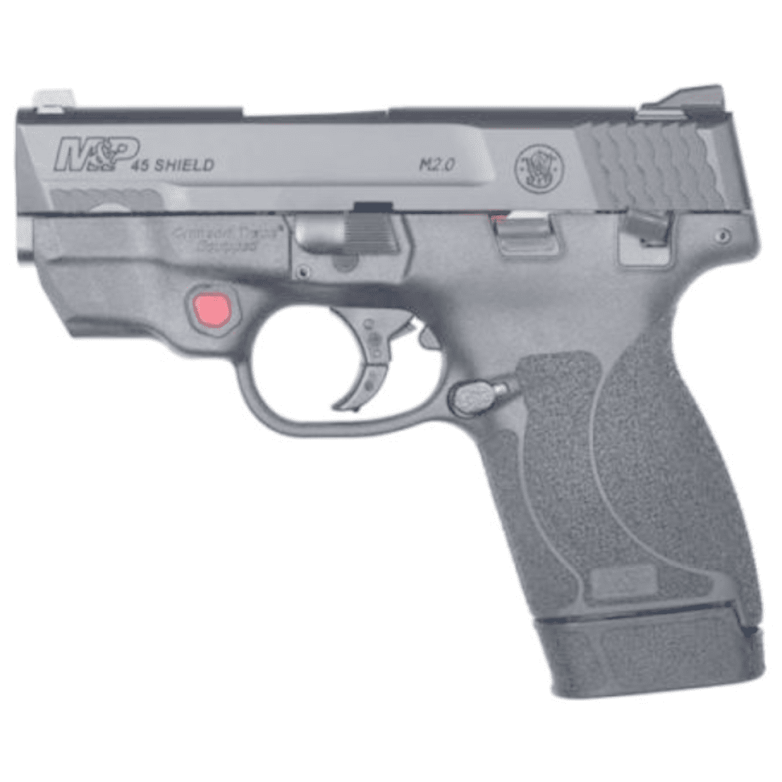 Smith & Wesson M&P Shield M2.0, 9mm, Integrated Crimson Laser and Manual Safety