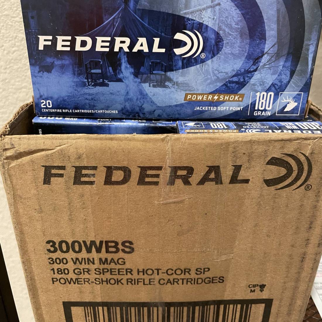 Federal Power Shok 300 WinMag 180 grain Jacketed Soft Point