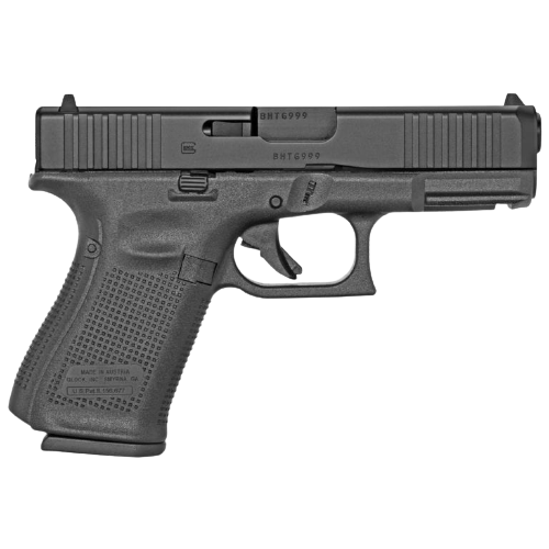 Glock 19 Gen5 9mm 17rd 4.49" Pistol w/ Front Serrations