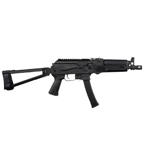 Kalashnikov USA KP-9 AK Pistol, 9.25" Barrel, Triangle Side-Folding Brace