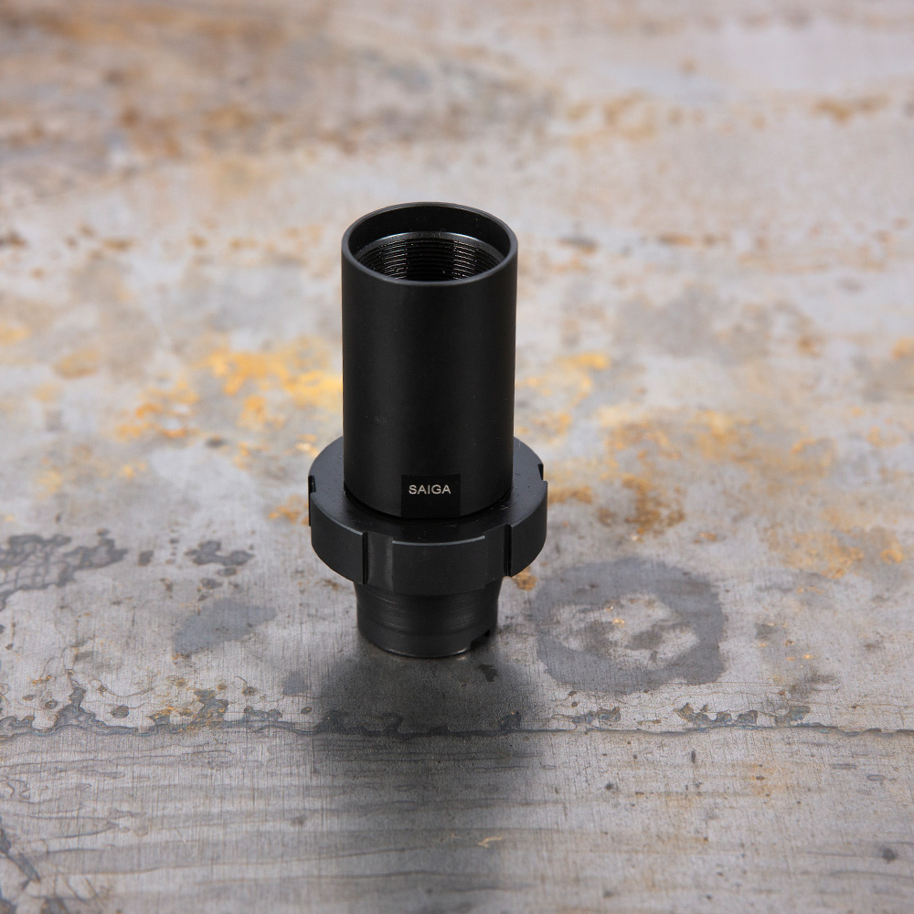 SilencerCo Echo Thread Adapter Saiga/VEPR/Origin-12 for Salvo Silencer